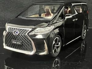 レクサス LEXUS LM300H 1/24 ミニカー ブラック H122