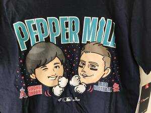 WBC 大谷翔平 & ヌートバー　ペッパーミル Tシャツ　Mサイズ新品　未使用　送料込　ラスト1