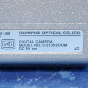 オリンパス/318万画素 光学3倍ズーム デジタルカメラ ★C-3100 ZOOM/ソフトケース付属/製造年不明★ 在108Sの画像3