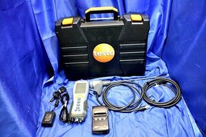 2 шт. поступление testo тест -Testo 335 Flue Gas Analyser топливо выхлопные газы анализ итого специальный чехол др. имеется 44741Y