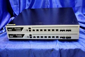 【2台セット/現状品】A10 Networks Thunder 1030S(TH1030-010-SSL)　アプリケーションデリバリーコントローラー　44824Y　