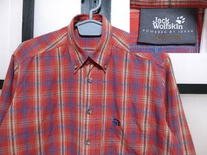 Jackwolfskin Cotton Check -pattern Рубашка / Джек Вольфскин открытый