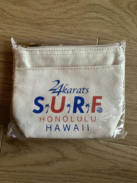 24karats SURF HAWAII限定　ポーチ