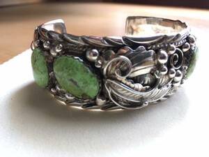  super rare rare Indian jewelry bangle silver Navajo men's Vintage antique 