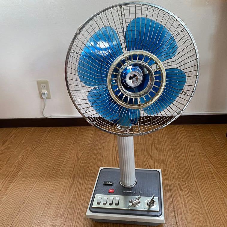 萬】TOSHIBA Suiren ELECTRIC FAN H-35DA 35cm 東芝扇風機アンティーク