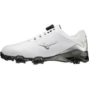 * new goods Mizuno {51GQ220503} white × silver [24.5cm 4E]jenemSL boa 