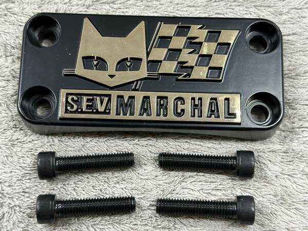 カワサキ　MK2 Z1 Z2 Z系　MARCHAL ハンドルクランプ　専用ネジ4本セット付属　ゴールド