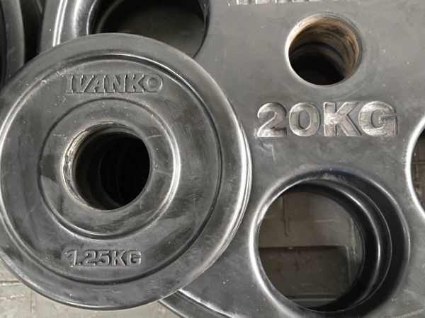 F440】手渡し限定 IVANKO イヴァンコ ラバーオリンピックプレート 計