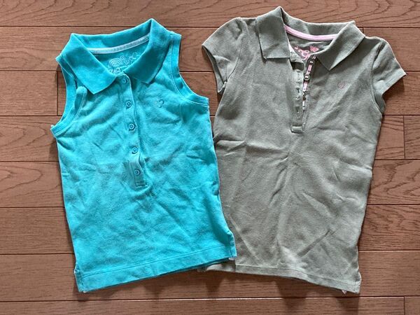 ポロシャツ ノースリーブ GAP サイズ110 女児 トップス 記名なし