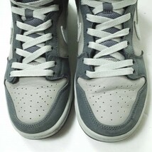 NIKE SB ナイキエスビー 22SS Dunk High Pro Medium Grey ダンク ハイ プロ ミディアムグレー DJ9800-001 US8/26cm Grey/White/Pink g11395_画像5