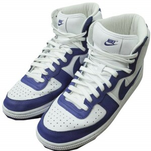 COMME des GARCONS HOMME PLUS x NIKE 23SS 別注 TERMINATOR HIGH SP ターミネーター ハイ FD4159-100 US9(27cm) WHITE/NAVY g11402