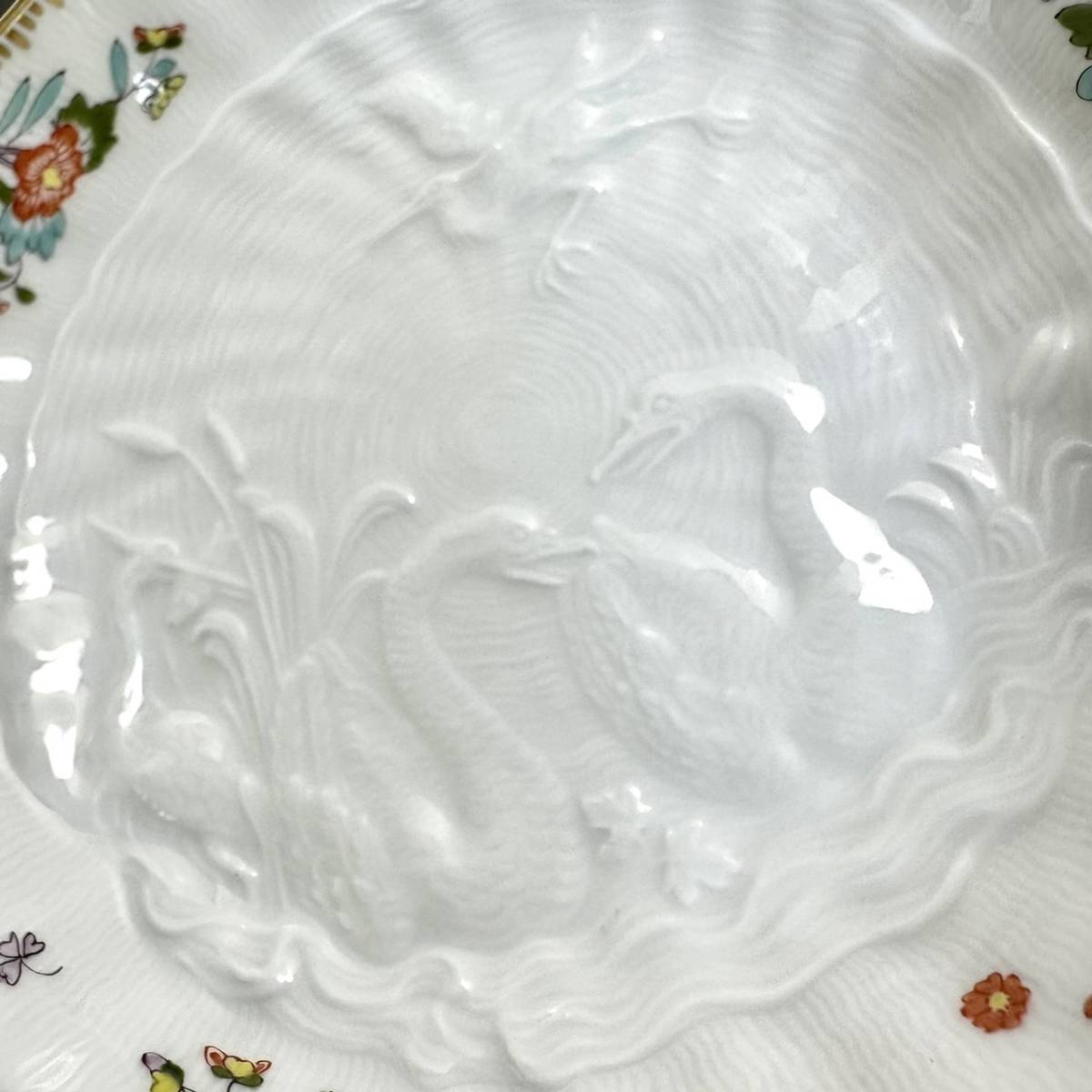 定価13万 ☆未使用 Meissen マイセン スワンサービス カップ&ソーサー
