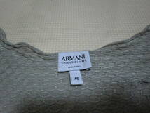 ARMANI COLLEZIONI アルマーニ コレッツォーニ カットソー 半袖 Vネック レディース トップス size:46_画像5