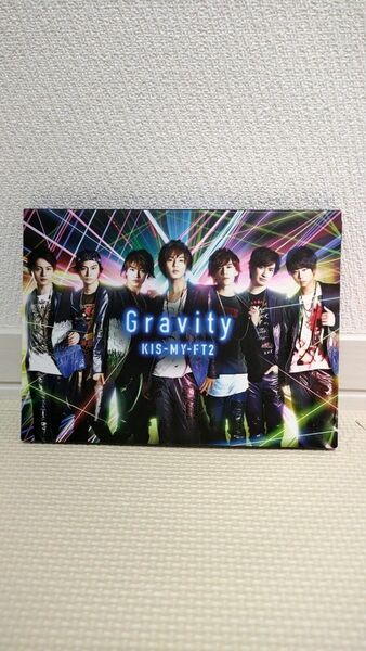 Kis-My-Ft2Gravity(CD+DVD)(初回生産限定盤)　歌詞カード付　