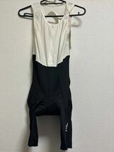 ラファ RAPHA クラシック WOMEN'S CLASSIC BIB SHORTS-REGULAR ビブショーツ ネイビー/白 XSサイズ_画像4