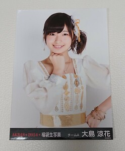 大島涼花　AKB48　公式　福袋生写真　2014　Ryoka Oshima　おおしま りょうか　新品　未使用　希少品　入手困難　【管理(K)YF-48OR-2014】