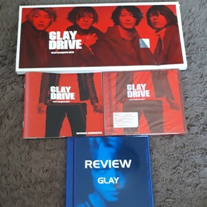 GLAY DRIVE GLAY complete BEST new goods unopened rare REVIEW the best album CD 2 pieces set .. Survival .. Gloria sHOWEVER BELOVED