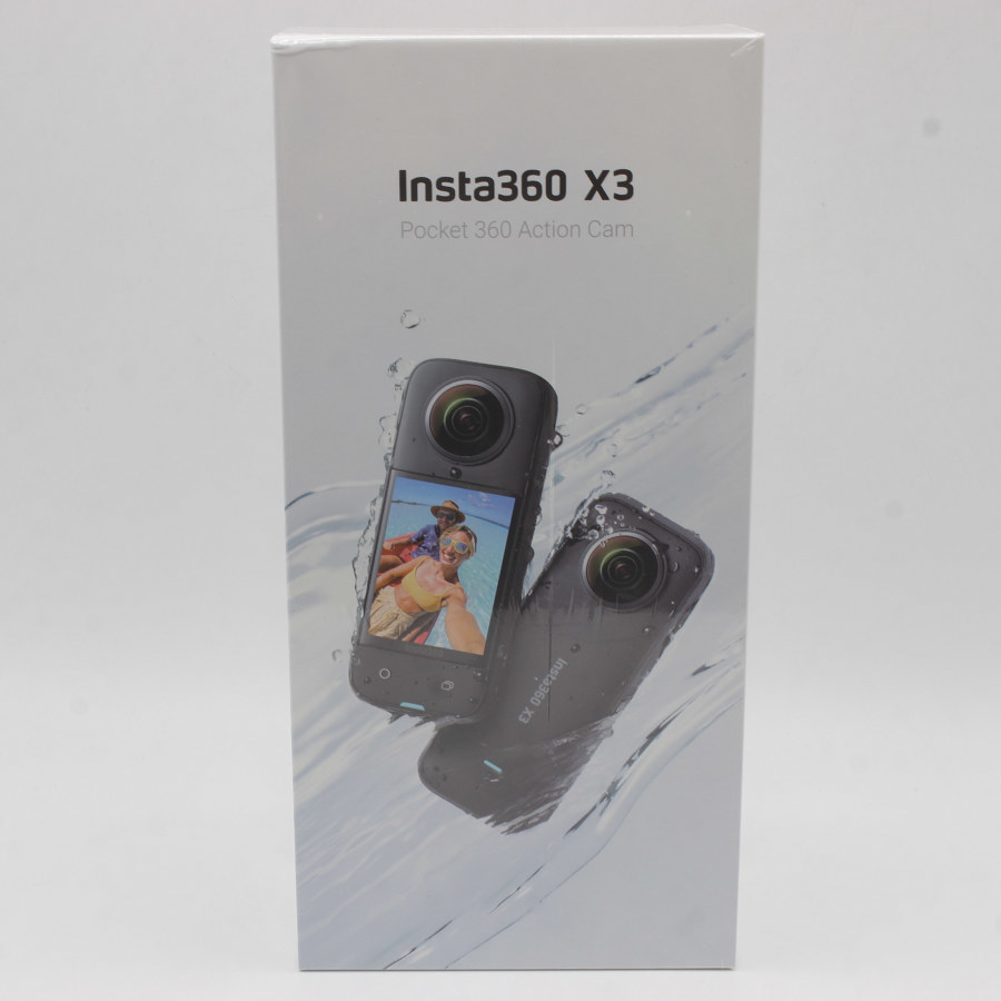 【新品/未開封】Insta360 X3 CINSAAQ/B 360度カメラ 全天球 インスタ360 パノラマ 本体