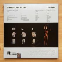 Daniel Bacalov　1984/5 Il Ladro Di Anime - Diario Segreto Contraffatto　2018年　2LP　新品未開封　イタリア産ミニマル/ニューエイジ_画像2