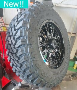 新品!JL JK ラングラー LEXXEL トーヨー オープンカントリー MT 35x12.50R17 37x13.50R17 タイヤホイール 17インチ