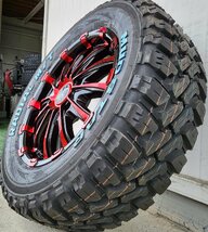 車検対応 新品タイヤホイール4本セット 215/65R16 BountyCollection マッドスター ラジアル MT BD12 200系ハイエース レジアスエース_画像9