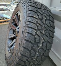 新品4本セット 17インチ タイヤホイール サーフ FJクルーザー プラド ハイラックス DeathRock FALKEN WILDPEAK A/T3W 265/65R17 265/70R17_画像8