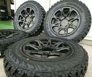 ヨコハマ ジオランダー MT G003 175/80R16 185/85R16 195R16 ジムニー JB64 JB23 JA12 JA11 タイヤホイール 16インチ BDX08