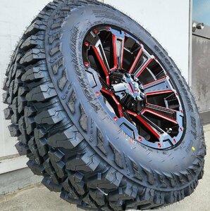 4本セット ハイラックス サーフ FJ H3 120 150 プラド ヨコハマ ジオランダー MT G003 265/65R17 265/70R17 285/70R17 17インチ DeathRock