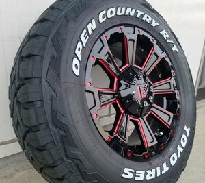 New!!デリカD5 エクストレイル RAV4 CX5 16インチ トーヨー オープンカントリー RT 235/70R16 225/70R16 ホワイトレター タイヤホイール