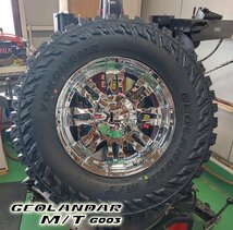 LEXXEL Balano JK JL ラングラー 17インチ ヨコハマ ジオランダー MT G003 265/70R17 285/70R17 33x12.50R17 35x12.50R17_画像6