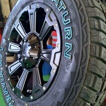 デリカD5 エクストレイル CHR クロスロード CX-5 CX-3 タイヤホイール デュラターン Travia AT 215/70R16 16インチ DeathRock_画像6