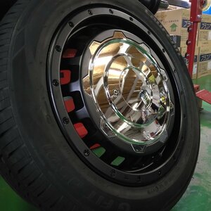 ライズ ロッキー タイヤホイールセット 195/65R16 当社特選タイヤ LEXXEL SwaGGer Oldstyle 16インチ