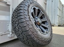 サーフ FJクルーザー プラド ハイラックス 新品4本セット 17インチ タイヤホイール DeathRock FALKEN WILDPEAK A/T3W 265/65R17 265/70R17_画像3