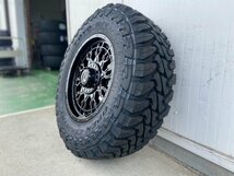 【新品】JKラングラー・JLラングラー タイヤ ホイール4本セット トーヨー オープンカントリーMT 265/70R17 LEXXEL PreDator 17インチ_画像6