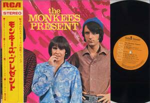 LP* Monkey z* present ( the first times with belt /RCA,SHP-6082,Y1,800)*The Monkees/ Japan Victor /WITH OBI