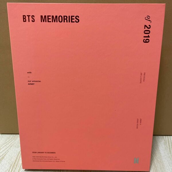 ＢＴＳ ＭＥＭＯＲＩＥＳ ＯＦ ２０１９ （ＵＮＩＶＥＲＳＡＬ ＭＵＳＩＣ ＳＴＯＲＥ ＆ ＦＣ限定版） ＢＴＳ