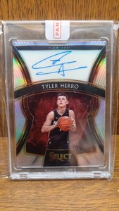 tyler herro 2019-20 panini basketball select auto NBA 直筆サイン　149シリ　rc rookie refractor