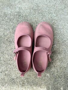 COTTON BALLERINAS バレエシューズ　ピンク　17.5㎝