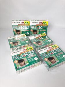 三菱ケミカルメディア VTR55NP1X3 ビデオカメラ用 8cmDVD+R DL 片面2層　55分 3枚×6パック インクジェットプリンタ対応 未使用