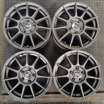 管理番号：S4-125【４本価格】【16x6.5J 5x112 ET+50 ハブ57】OZ MSW・ゴルフ アウディ等・店頭直接引取可能・下取り可能_画像1