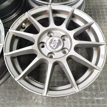 管理番号：S4-125【４本価格】【16x6.5J 5x112 ET+50 ハブ57】OZ MSW・ゴルフ アウディ等・店頭直接引取可能・下取り可能_画像3