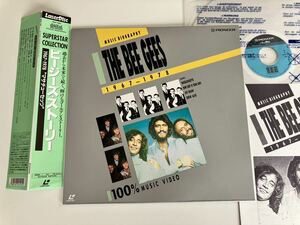 【レーザーディスク良好品】ビージーズ・ストーリー The Bee Gees / Music Biography 1967-1978 帯付LD PILP1106 92年版 大ヒット21曲収録