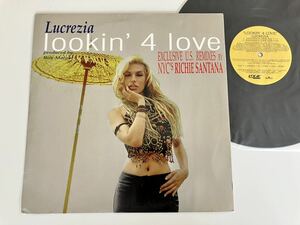 Lucrezia / Lookin' 4 Love EXCLUSIVE U.S.REMIXES 12inch LOGIC RECORDS US 74321-76488-1 2000年盤,Richie Santana,Roy Malone,HOUSE,