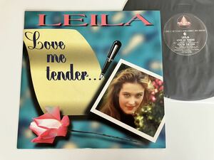 【伊Ori良好品】LEILA / Love Me Tender(Extended,Big House Mix)/You're The One(Extended,Radio)12inch DELTA ITALY 1077 99年EUROBEAT