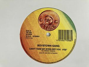 【伊盤】Boys Town Gang/Can't Take My Eyes Off You 9'32 / Santa Esmeralda/Don't Let Me Be Misunderstood 16'15 12inch TIX025