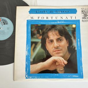 Michael Fortunati / giochi di fortuna & Instrumental 12inch DURECO BENELUX HOLLANDオリジナル MS313 87年EUROBEAT,ITALO DANCE,の画像2