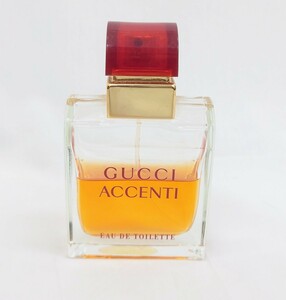 GUCCI グッチ ACCENTI 香水 オードトワレ 50ml 残5割程度　jh5☆5