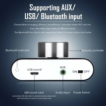 3色 ■ Audio-hi-fi デジタル ステレオ アンプ bluetooth 5.0 2.0チャンネル ■ tpa3116 ハイパワー ワイヤレス レシーバー DC12V E101_画像7