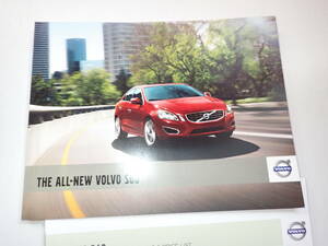 * Volvo [S60] catalog /2011 year 1 month / price table ( various origin table ) attaching /T6 R-DESIGN publication / postage 185 jpy 