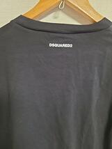 ディースクエアード Tシャツ 半袖 ロゴ プリント XL 黒 DSQUARED2_画像6
